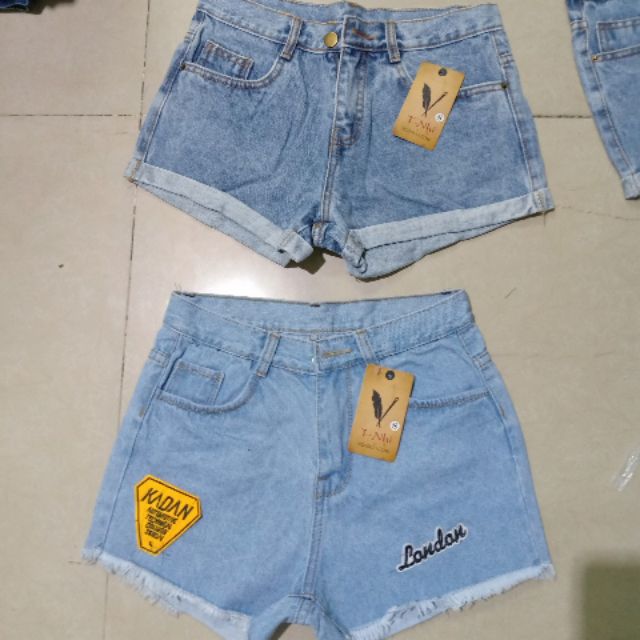 Quan short jean nữ
