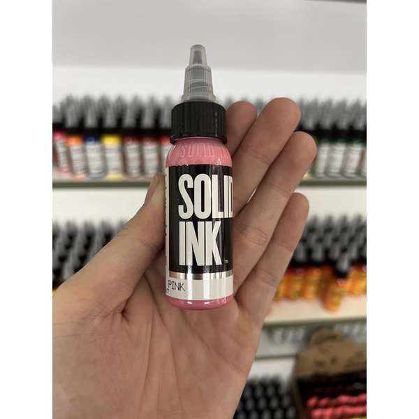 Mực xăm solid ink Pink chính hãng