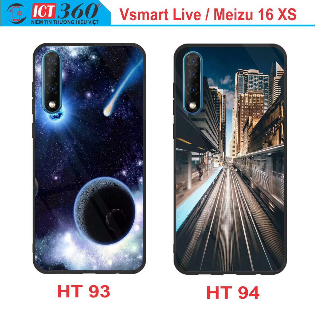 Ốp Lưng Kính Nano VSMART LIVE/ MEIZU 16 XS  - In Theo Yêu Cầu - Hình 3D