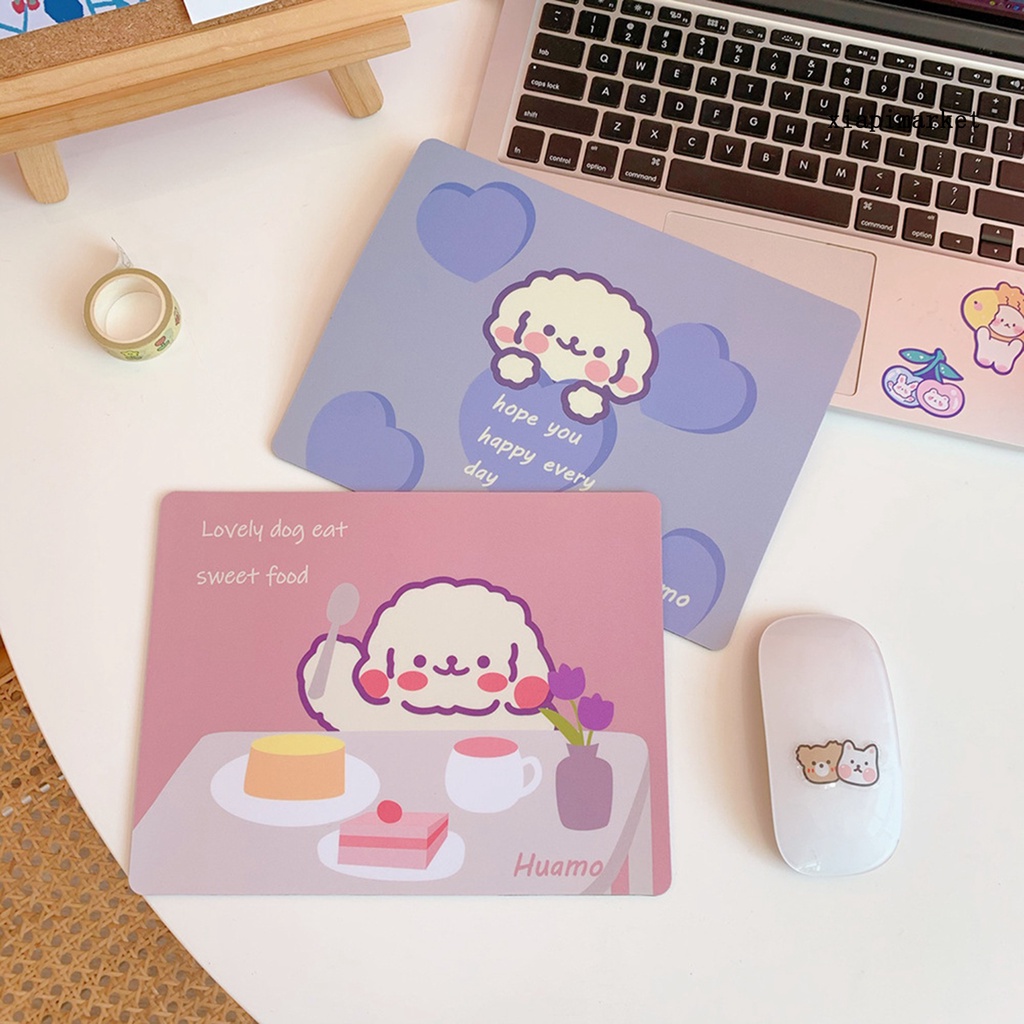 LOP_Soft Non-slip Cute Cartoon Mouse Pad Computer Protection Mousepad for Notebook