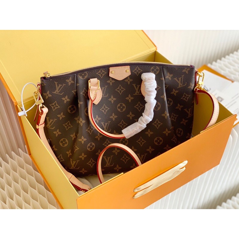 Túi đo chéo/ túi xách nữ Louis Vuitton LV size lớn da mềm cao cấp in dập logo sắc nét