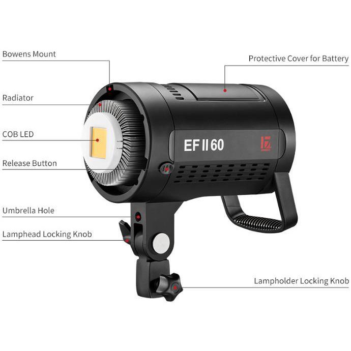 Đèn LED studio EF II60 JINBEI