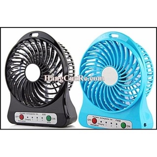 Quạt sạc 3 chế độ có đèn pin
