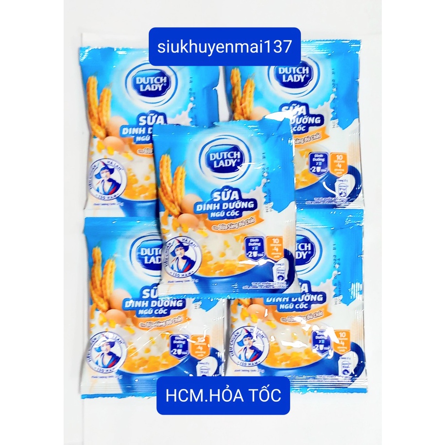 thùng 100 gói X 25 GR Sữa bột dinh dưỡng ngũ cốc cô gái hà lan.indonesia date:6.2022