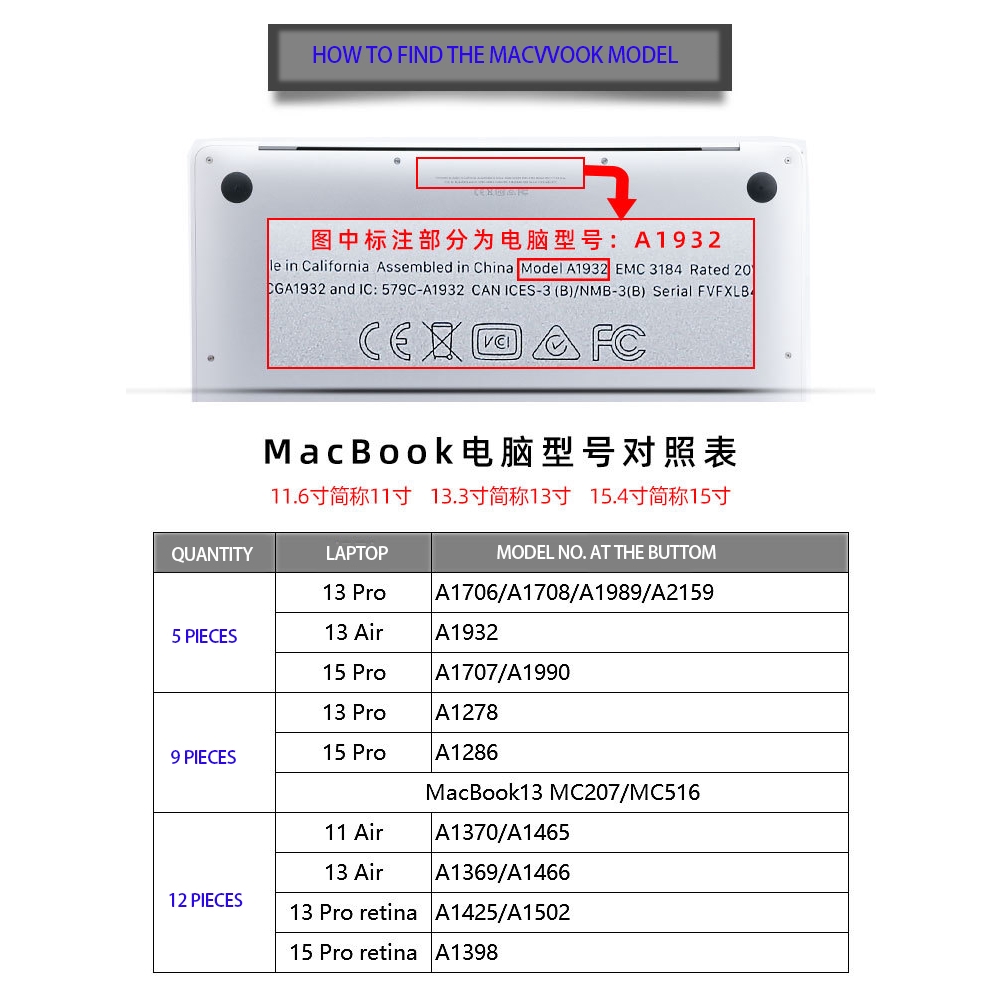 Nút Bịt Cổng Kết Nối Usb Chống Bụi Cho Apple Macbook 11.6 13 15