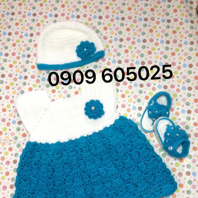 set đồ len handmade