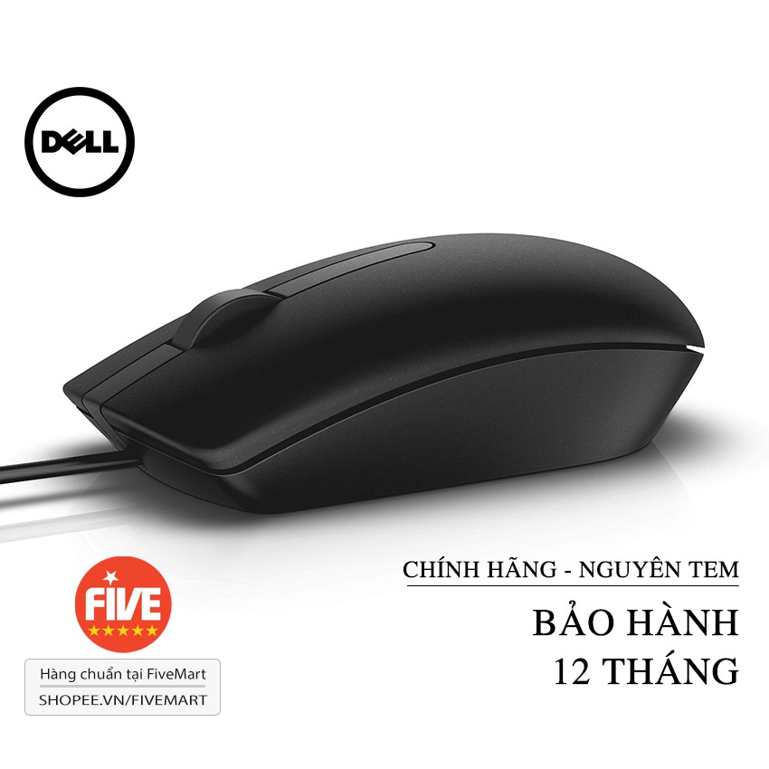 [ Hàng Hãng ] Chuột Máy Tính Dell Siêu Bền Độ Nhạy Cao Bấm Êm Mượt Thiết Kế Ôm Lòng Bàn Tay Chống Mỏi Dễ Dùng