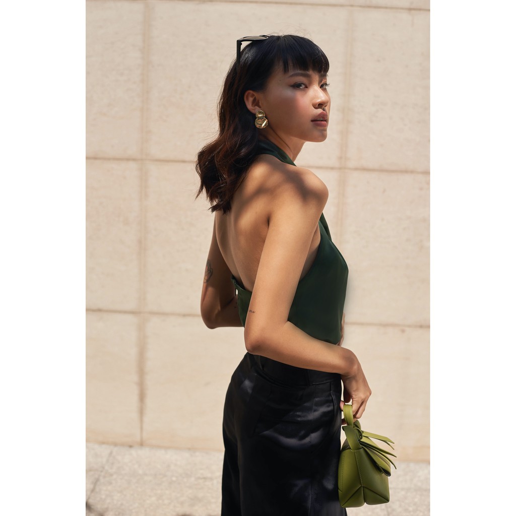 Emwear Áo Cổ Yếm Công Sở Cho Nữ Thời Trang Hiện Đại Sang Chảnh Dễ Phối Đồ