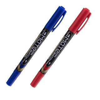 Combo 6 Bút lông 2 đầu Deli U104