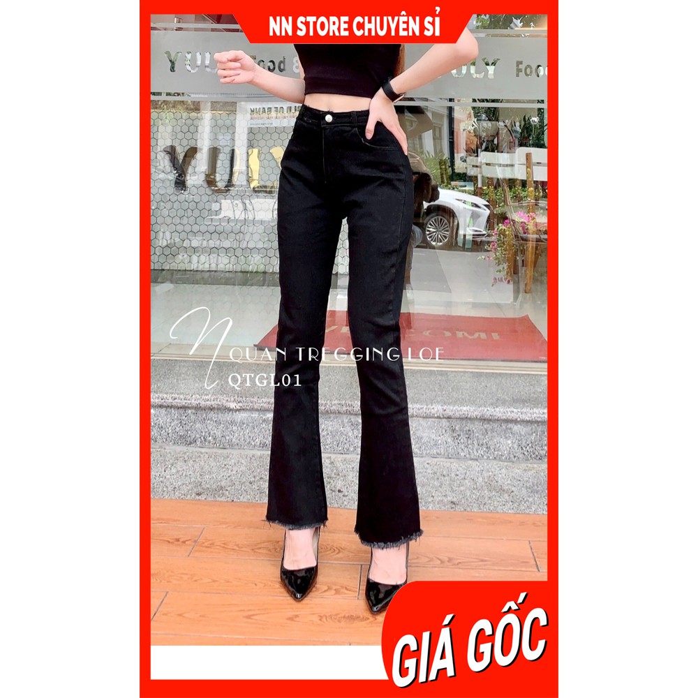 QUẦN KAKI LOE - TREGGING LOE CHẤT KAKI CỰC XINH QTGL ⚡ ẢNH THẬT⚡