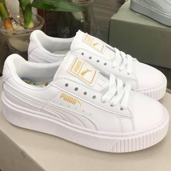 Giày thể thao Sneaker nữ,sneaker đế nâu da bóng,đen trắng, full trắng hottrend 2021