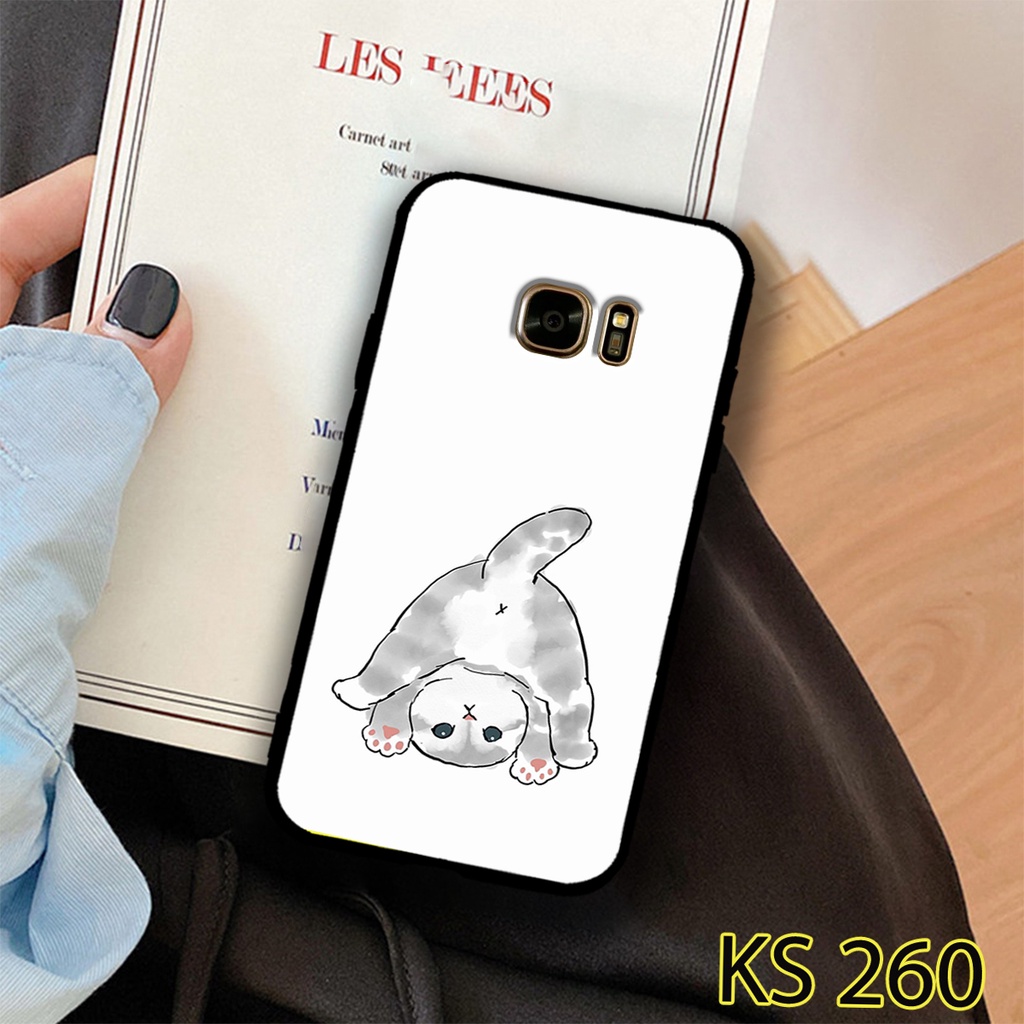 [FreeShip] Ốp lưng Samsung Galaxy S6/S6 Edge/S7/S7 Edge in hình mèo con_Ốp SS S6/S6E/S7/S7E