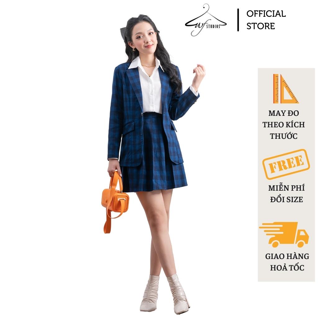 Áo khoác blazer, áo vest nữ kiểu Hàn Quốc tay dài, chất vải đẹp, nhiều màu Blz04 - Thời trang công sở WFstudios