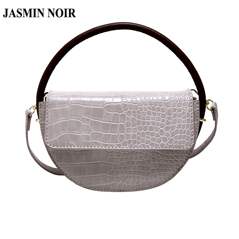 Túi Xách JASMIN NOIR Da Cá Sấu Thời Trang Dành Cho Nữ