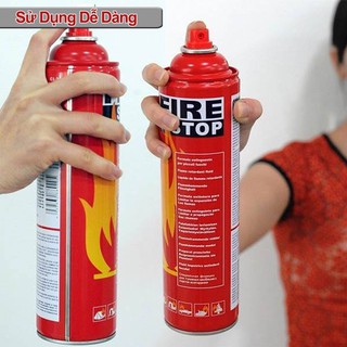 Bình Chữa Cháy Mini Ô Tô-Dung Tính 500mml, Dập Lửa Siêu Tốc
