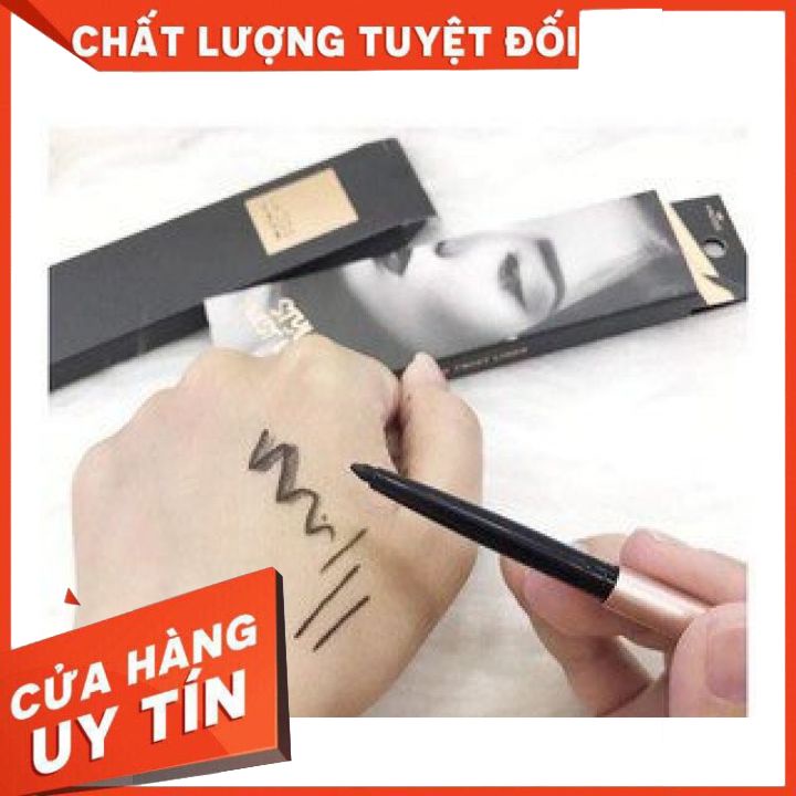 Chì kẻ viền mắt dạng gel VACOSI NATURAL STUDIO đen VM02-01 thiết kế sang trọng tạo đường sắc nét nhỏ,lâu trôi