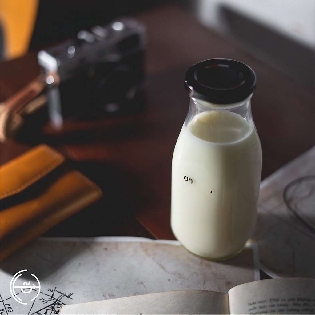 Bình "An" thuỷ tinh nhỏ 310ml - Quà tặng văn vở
