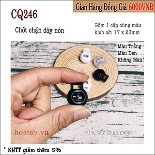 Chốt chặn dây nón mũ CQ246