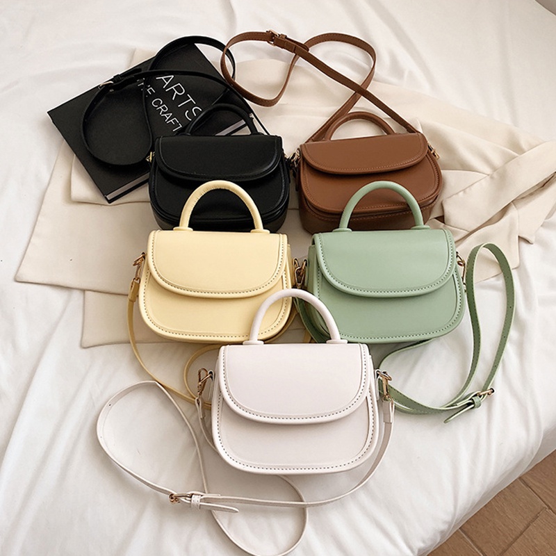 Túi đeo vai hình vuông cỡ nhỏ tùy chỉnh Ielgy phong cách cổ điển thời trang cho nữ