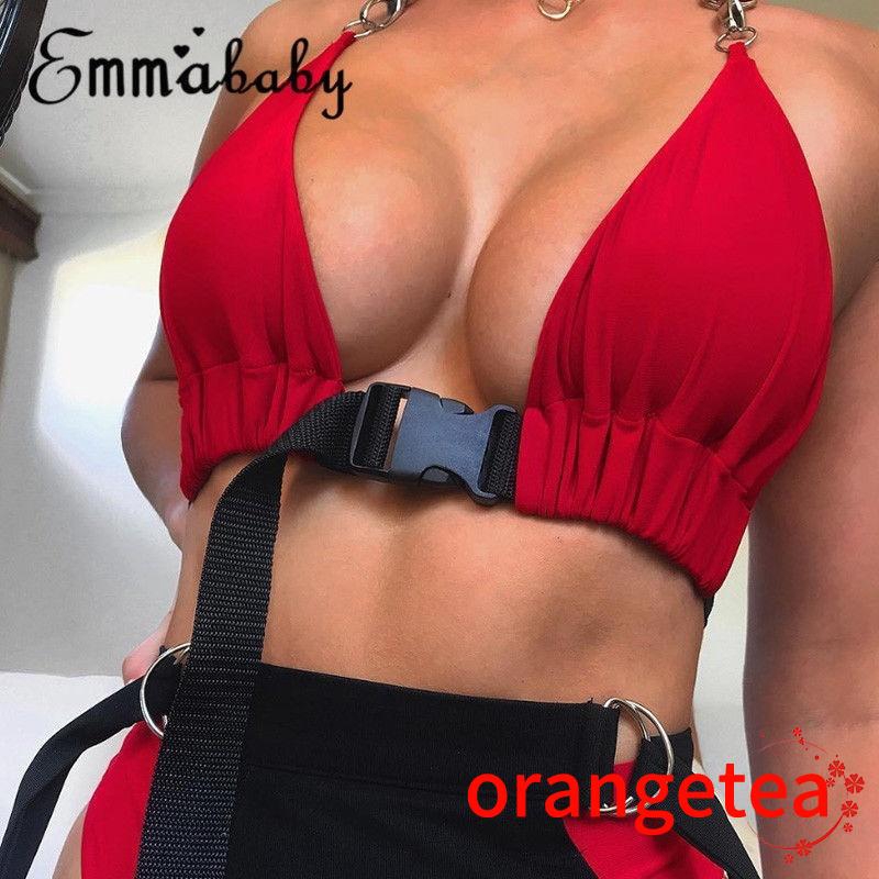 Áo crop top nữ không tay thời trang | BigBuy360 - bigbuy360.vn