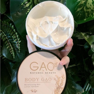 Kem body trắng da gạo natural trắng bật tone sau khi sử dụng body chính hãng
