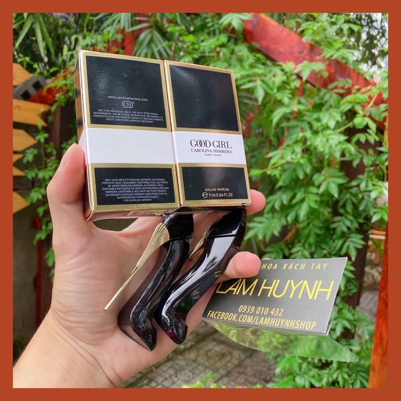 Nước hoa mini GOOD GIRL edp 7ml