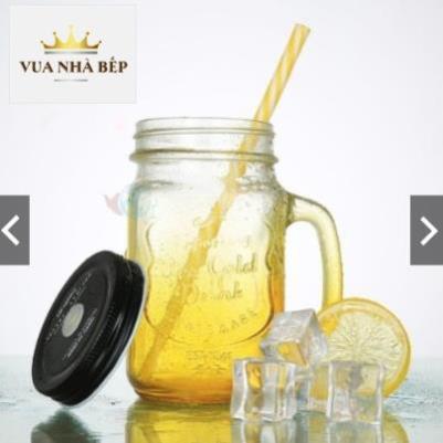 * Ly quai thủy tinh vuông nhiêu màu cute chữ nổi 450ml Ma20s