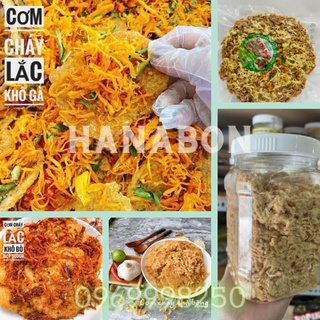 Cơm cháy lắc khô gà, cơm cháy lắc khô bò, cơm cháy lắc chà bông. Cơm cháy mix khô thịt các loại.
