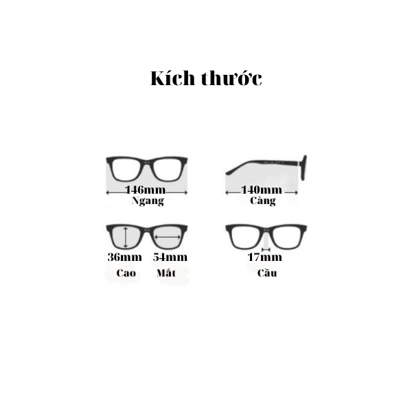 Gọng kính cận mắt vuông  Acetate Tomfor TF5711-A thời trang nam nữ cao cấp