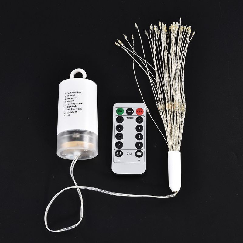 Đèn LED 8 Kiểu Pháo Hoa Trang Trí Giáng Sinh