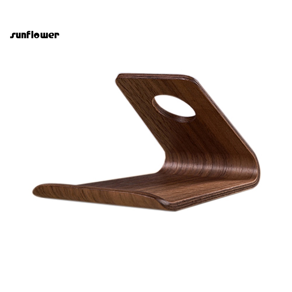 Giá đỡ điện thoại LENOVO bằng gỗ thanh lịch