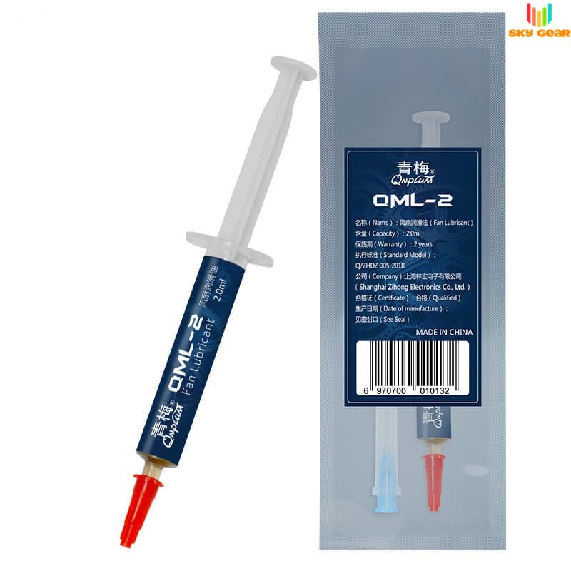 Dầu chuyên dụng bôi trơn quạt QML-2 Lubricant 2ml