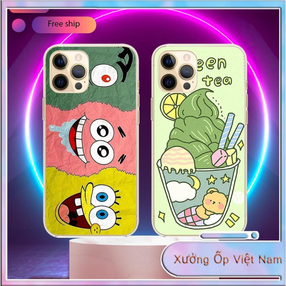 Ốp điện thoại TPU Trà Xanh 5/5S/5SE/6/6S/6 Plus/6S Plus/7/8/7 Plus/8 Plus/X/XSMax/11/11Pro/11 ProMax/XR M50 | BigBuy360 - bigbuy360.vn