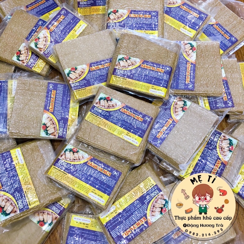 Vỏ Ram Hà Tĩnh 500gr Hút Chân Không 90-100 Lá Không Rách, Thủng, Mềm Dai Dễ Cuốn, Ram Chuẩn Hà Tĩnhi