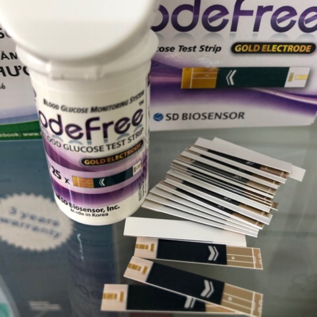 ❤️ 50 test thử Que thử đường huyết SD Codefree 50 que  SD CODEFREE CỦA HÀN QUỐ