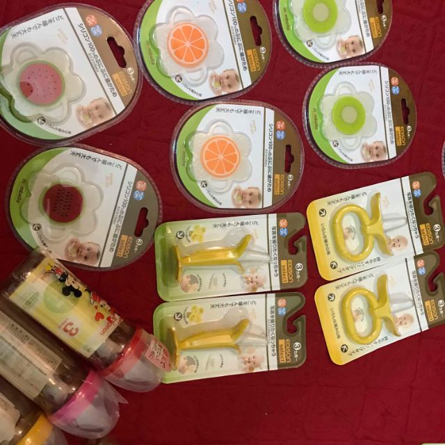 Gặm nướu hình chuối, cam, kiwi nội địa nhật chính hãng