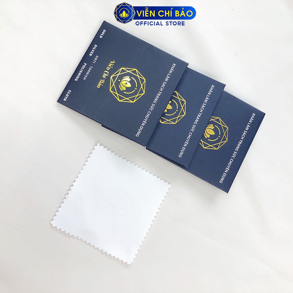 Khăn làm sáng trang sức bạc thương hiệu Viễn Chí Bảo H002