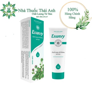 KEM NGỪA MỤN ESUNVY - SẠCH MỤN, HẾT THÂM, MỜ SẸO