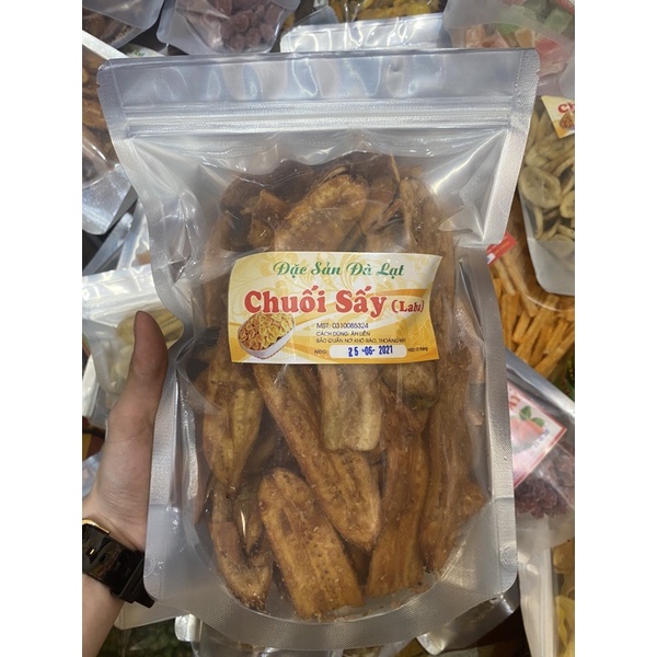 CHUỐI SẤY MÈ GỪNG siêu Thơm Ngon🍌