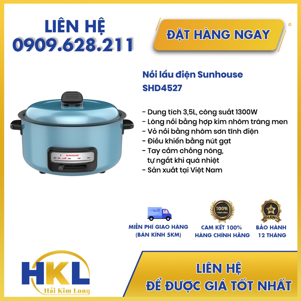 LẨU ĐIỆN SUNHOUSE SHD4527