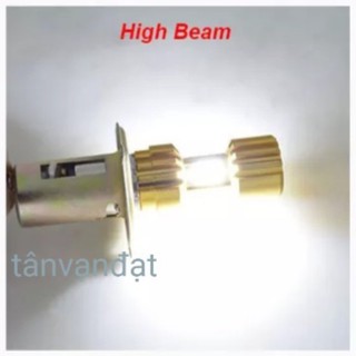 bóng đèn 4 led xe máy cắm thẳng