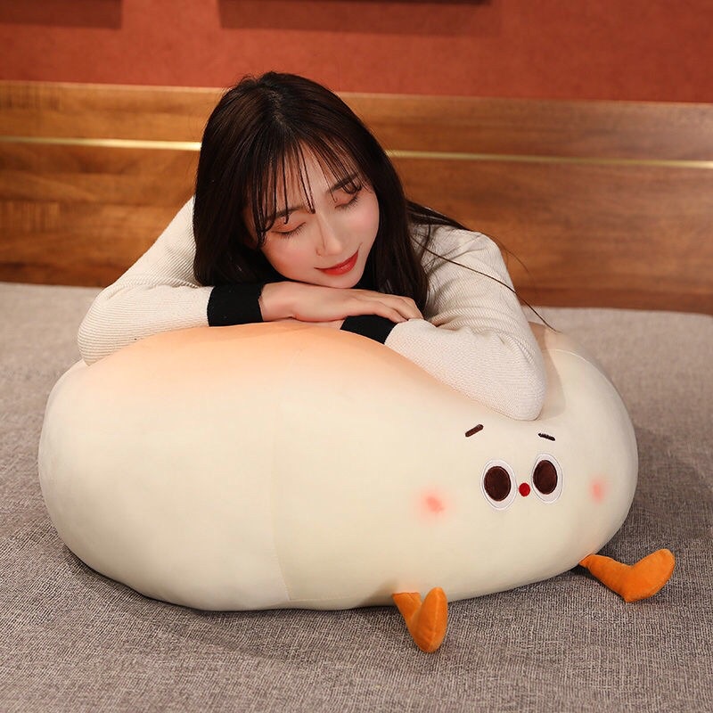 Gối Bông Mềm Hình Bánh Mì Sáng Tạo Cho Học Sinh