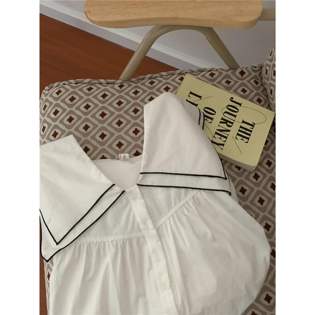 Áo Sơ Mi Hai Lớp Dài Tay Phong Cách Hàn Quốc Sành Điệu 61279