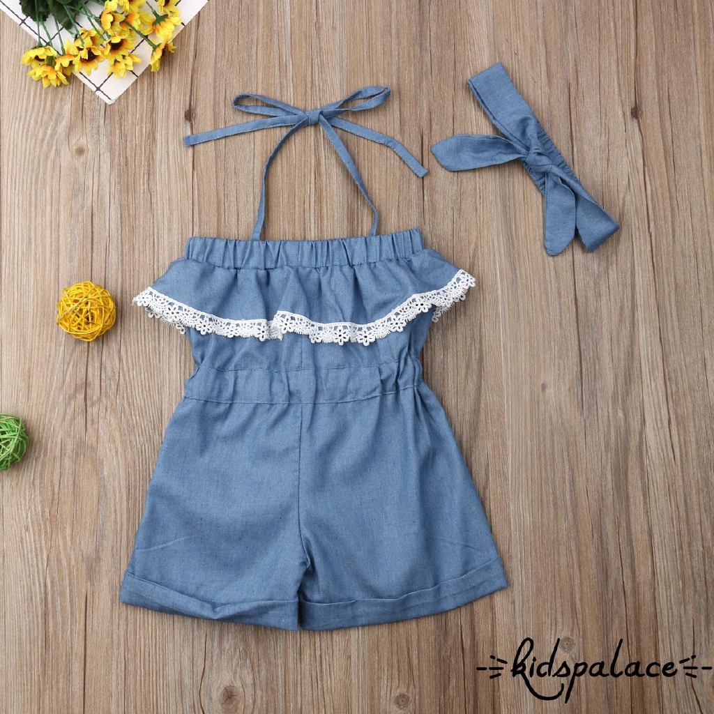 Bộ Bodysuit Một Mảnh Cổ Bèo Dễ Thương Cho Bé