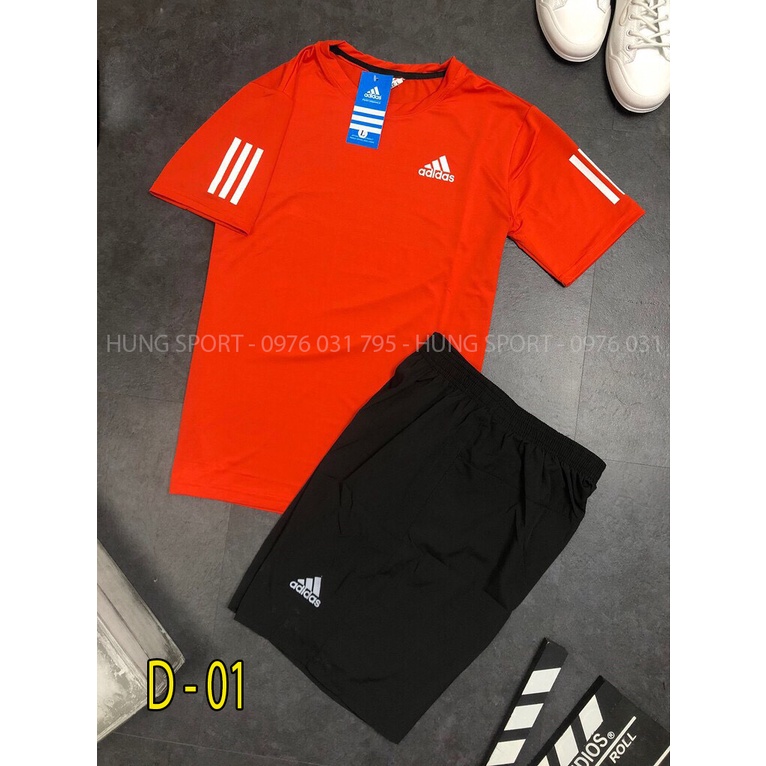 [⚡ FREESHIP ⚡ ] bộ thể thao nam đẹp chất thun lạnh D01
