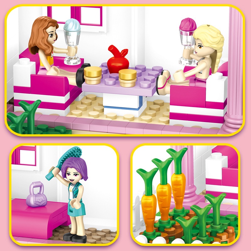 BỘ ĐỒ CHƠI XẾP HÌNH LEGO LÂU ĐÀI, CÔNG CHÚA, Bộ Đồ Chơi LEGO FRENDS