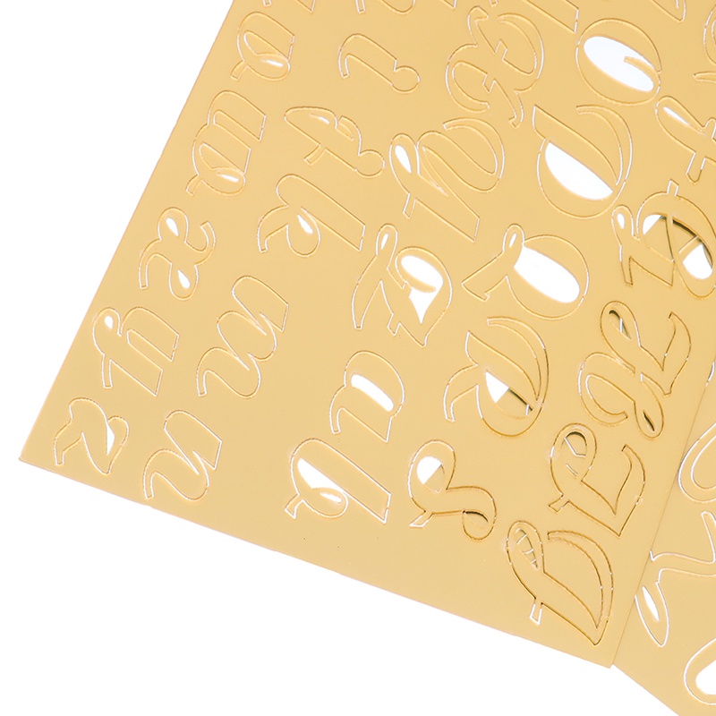 Khuôn Cắt Bánh Quy Hình Chữ Cái Bằng Acrylic Diy 3