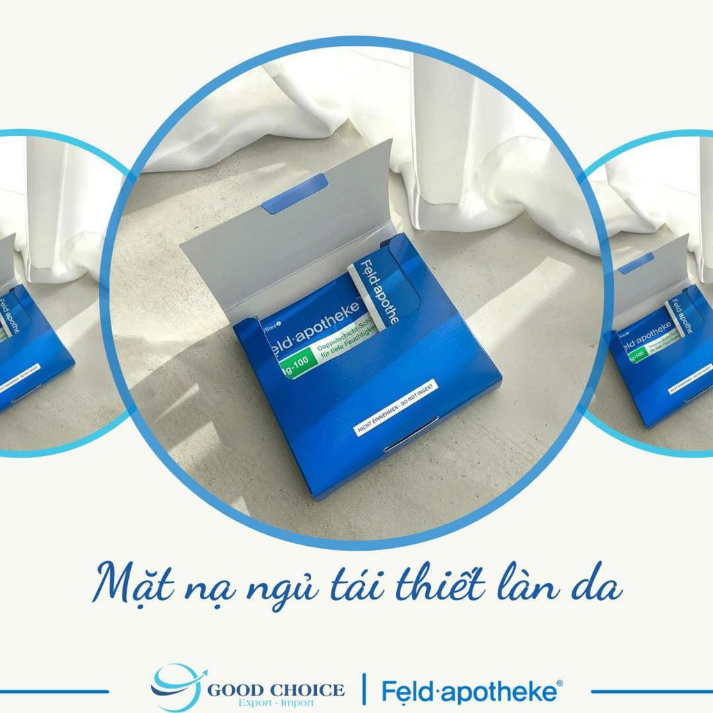 Mặt nạ FELD APOTHEKE CELLULOSE ECPORIN 10,000PPM MASK SHEET | BigBuy360 - bigbuy360.vn