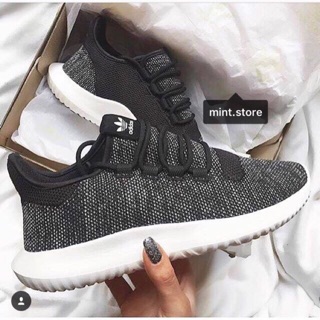 Giày Tubular shadow đen trắng