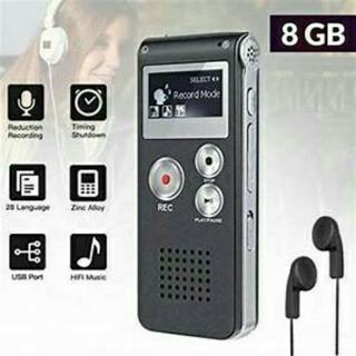 Máy Ghi Âm Kỹ Thuật Số 8Gb Với Máy Ghi Âm MP3